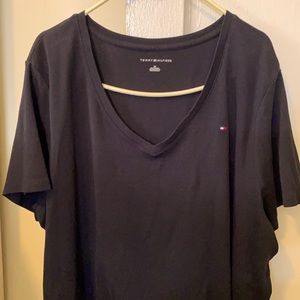 Tommy Hilfiger Plus size black TEE
